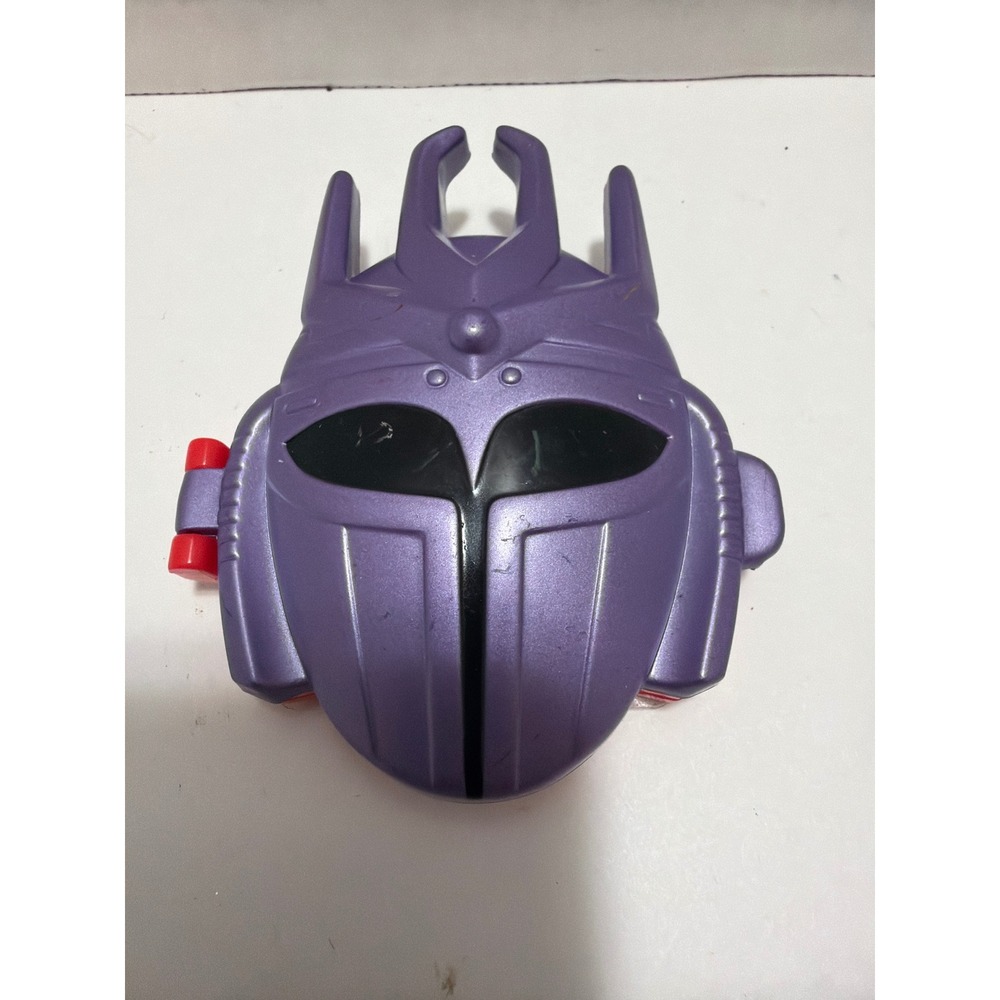 Vintage 1996 Saban Big Bad Beetleborgs Flabber Communicator Toy Purple Belt Clip